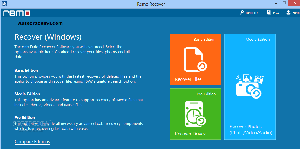 Remo Recover Key