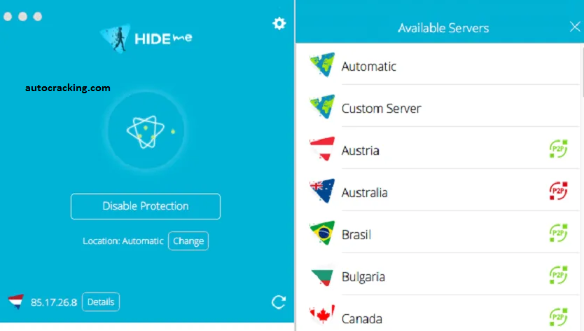 Chiave VPN Hide.me